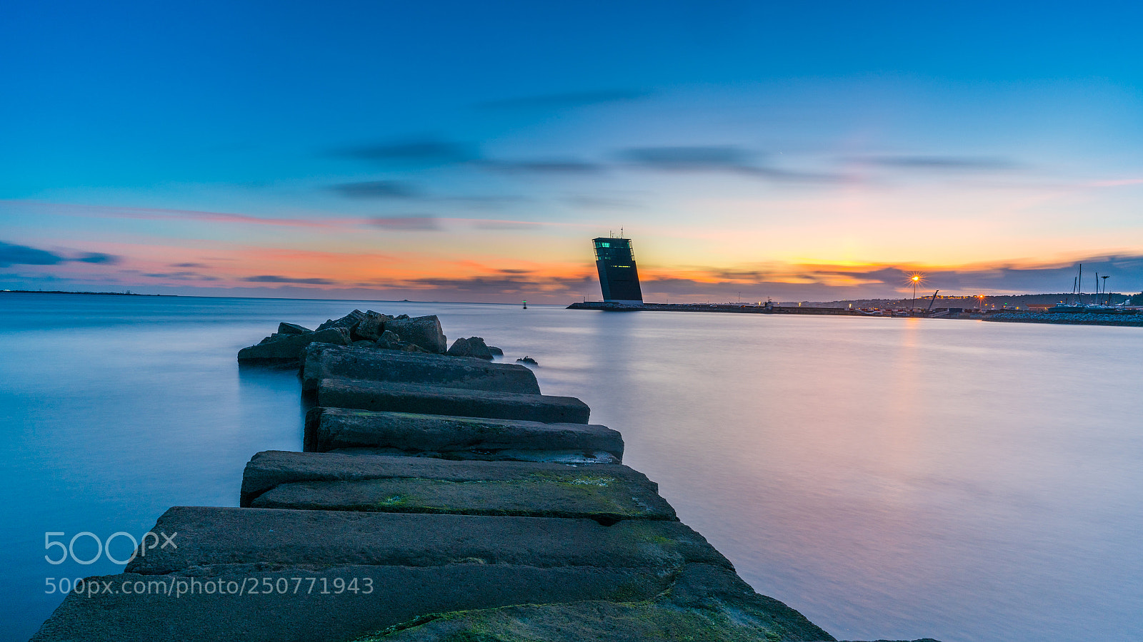 Sony a7R II sample photo. Harbour authority control tower photography