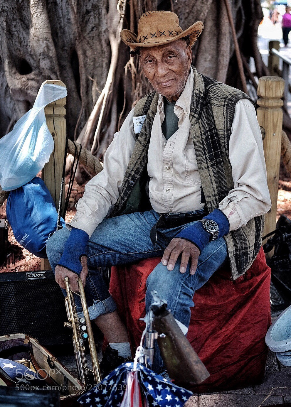 Fujifilm X-E2S sample photo. The (one man band)  photography