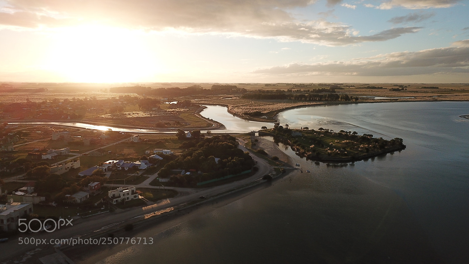 DJI FC220 sample photo. Mar chiquita's mavic view photography