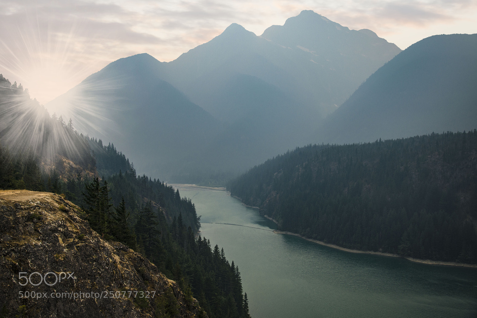Nikon D610 sample photo. North cascades sunrise photography