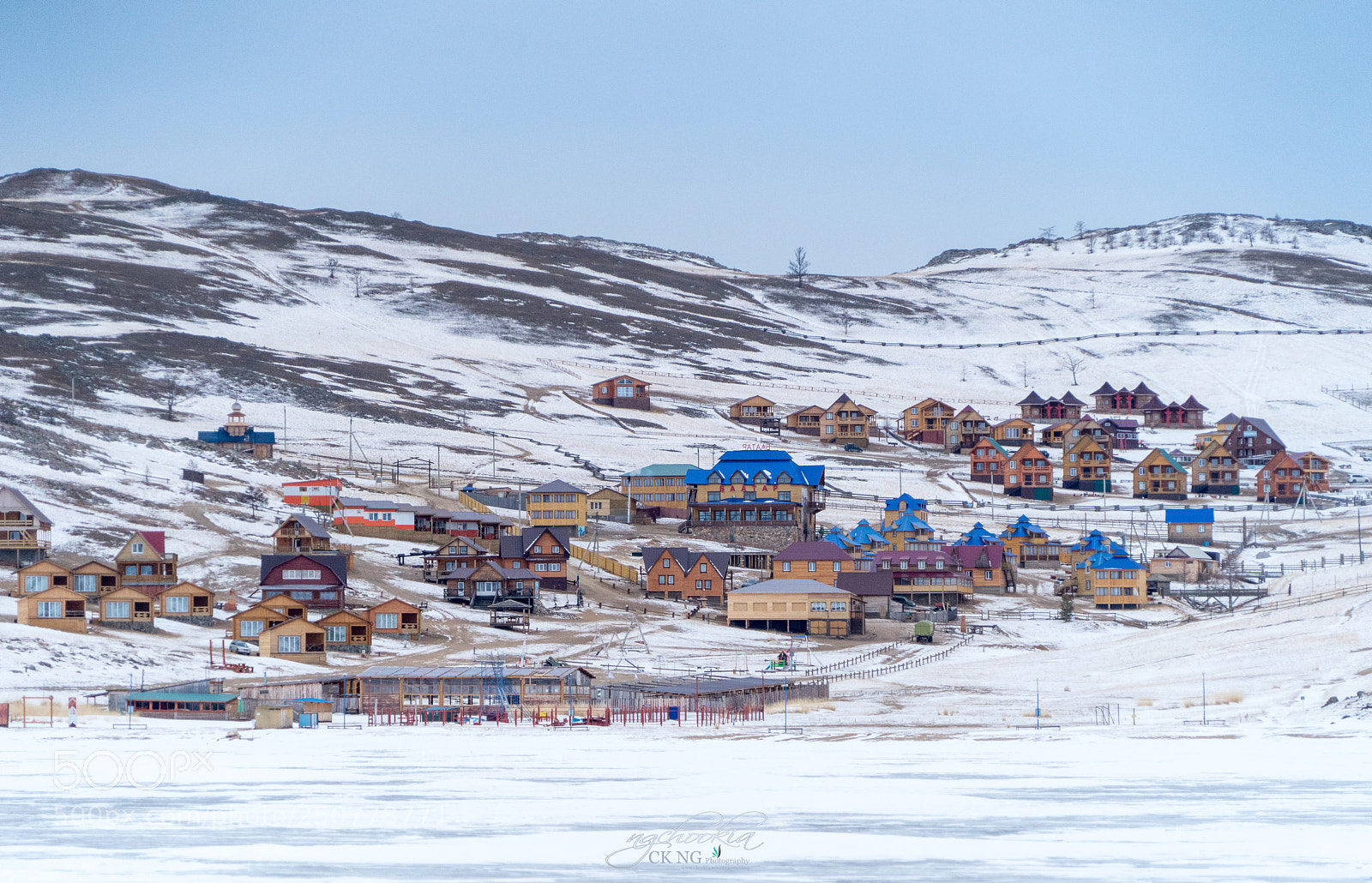 Sony a9 sample photo. Olkhon island village ii photography