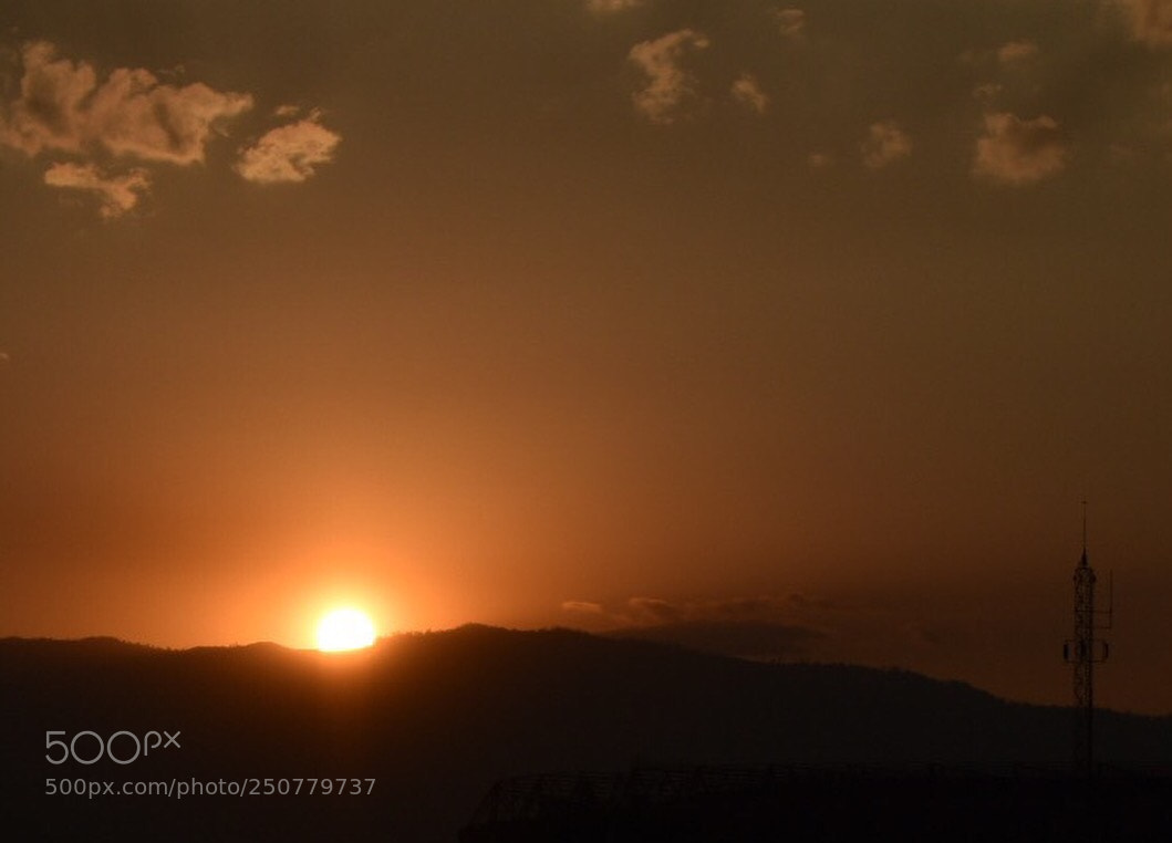 Nikon D5500 sample photo. City sunset photography
