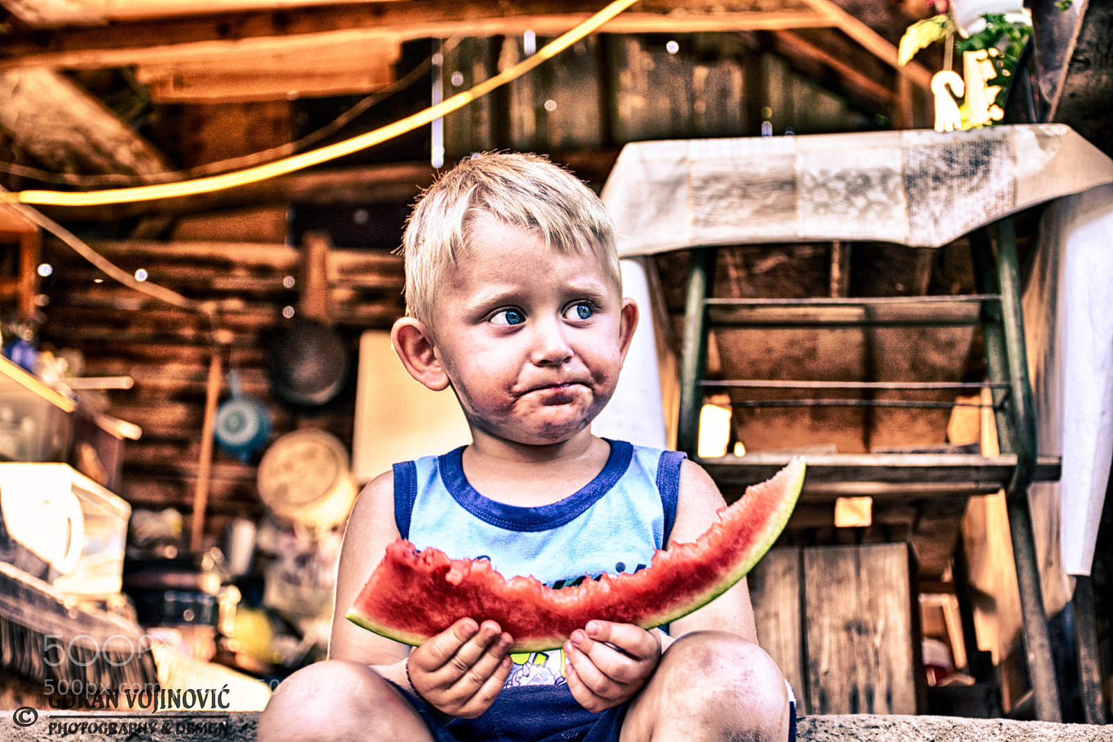 Nikon D7100 sample photo. Eat the watermelon.. photography