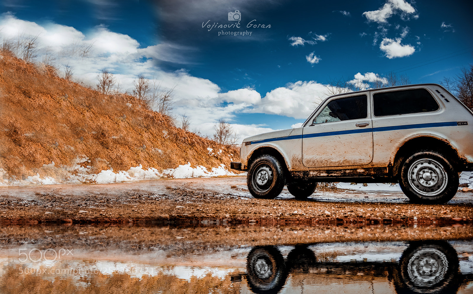 Nikon D7100 sample photo. Lada niva 4x4 photography