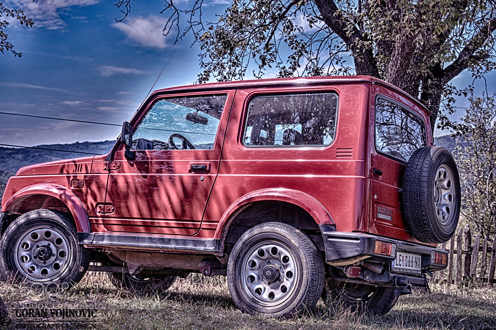 Nikon D7100 sample photo. Jeep samurai photography