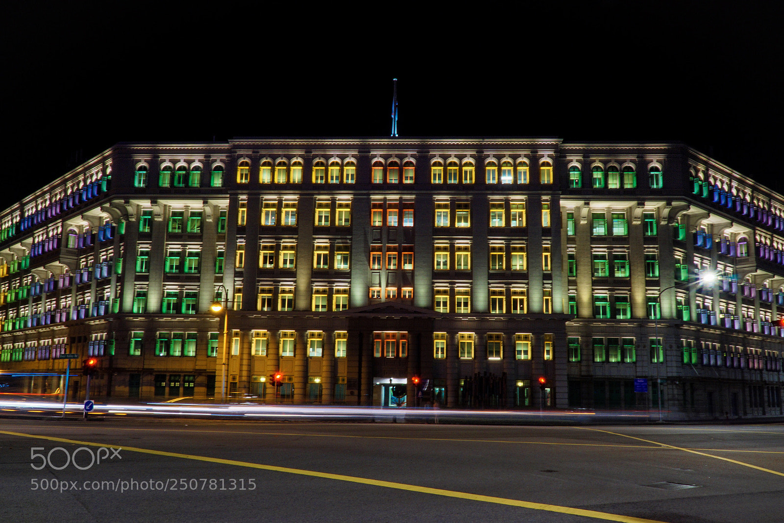 Sony a6000 sample photo. Bright lights, colorful city photography