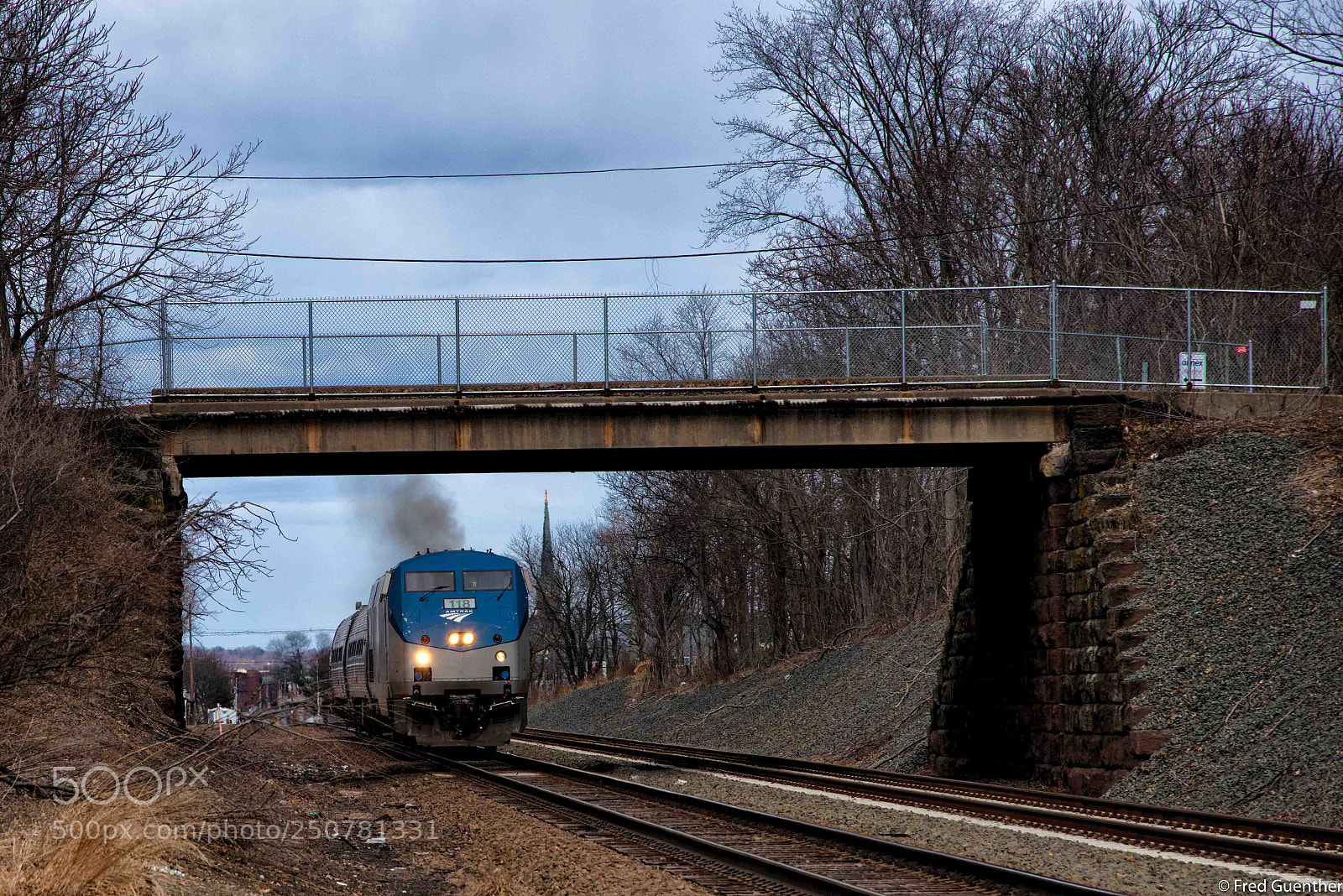 Nikon D810 sample photo. Amtrak shuttle wallingford photography