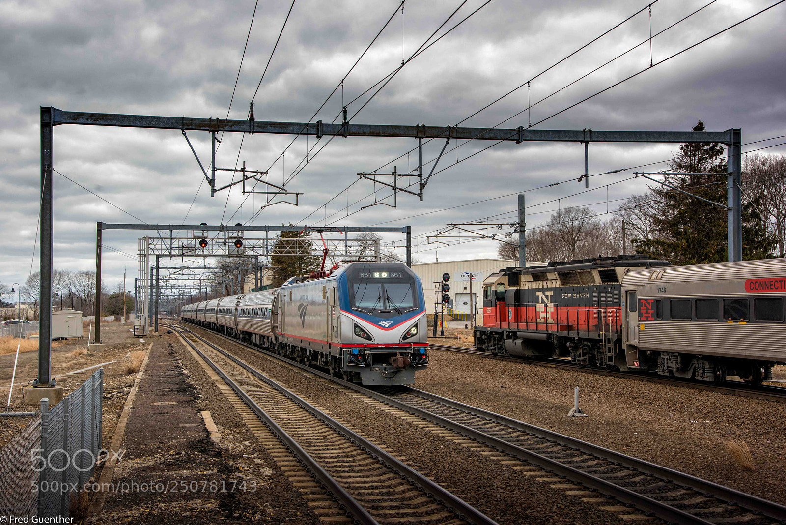 Nikon D810 sample photo. Amtrak regional meets sle photography