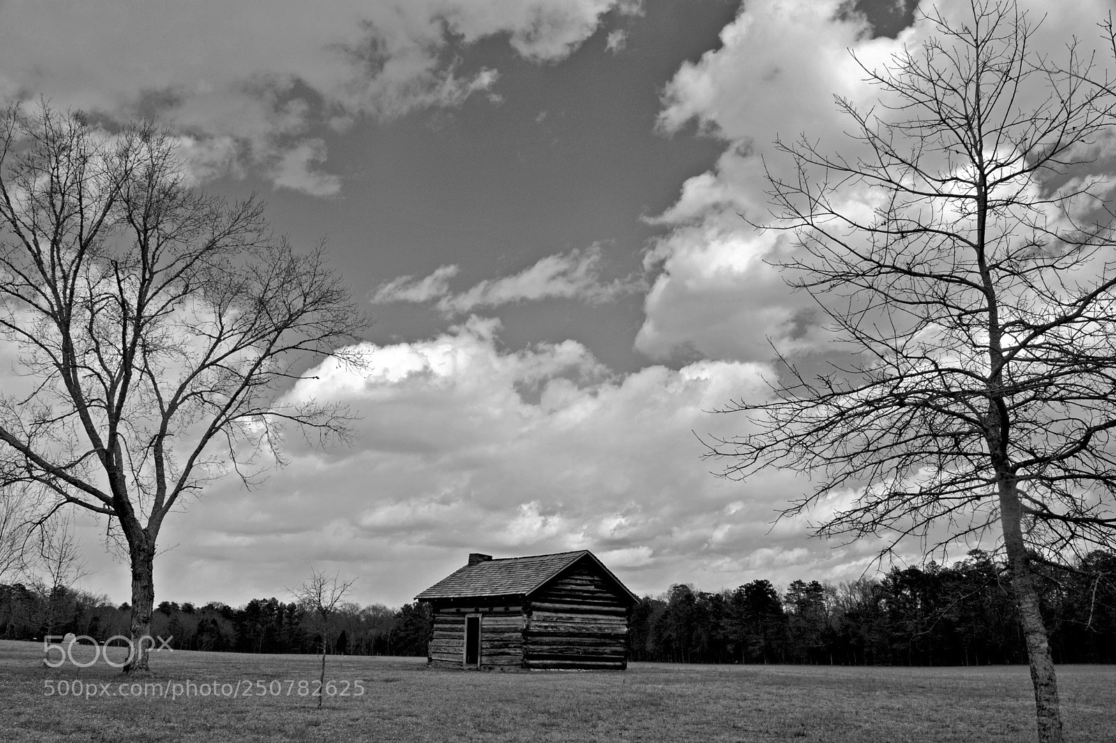 Nikon D3000 sample photo. Chickamauga battlefield cabin photography