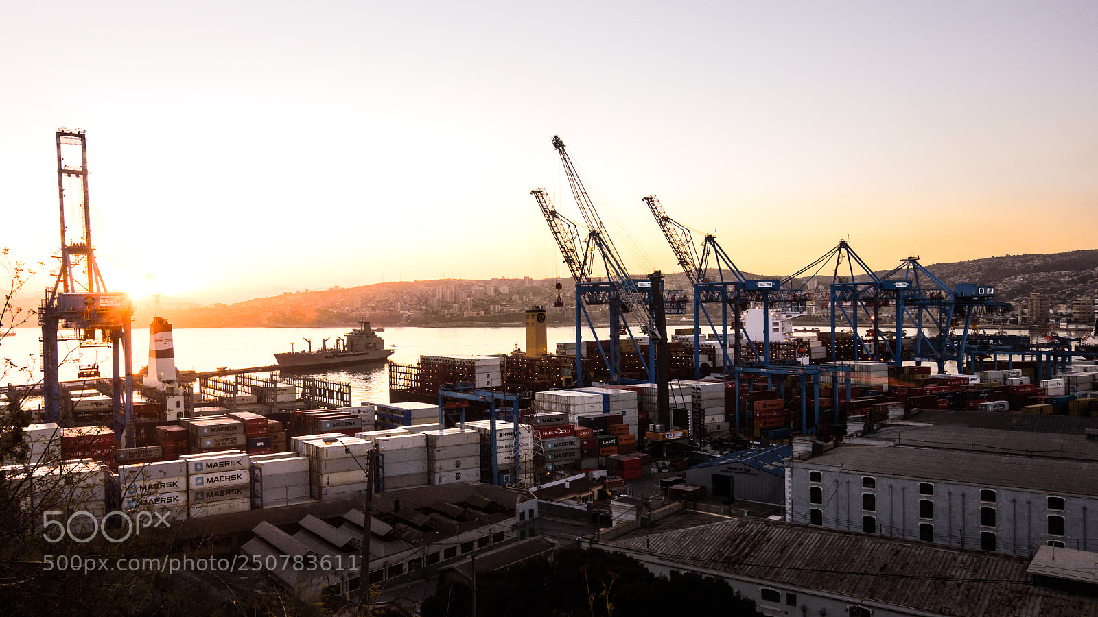 Nikon D7200 sample photo. Amanecer en valparaíso photography