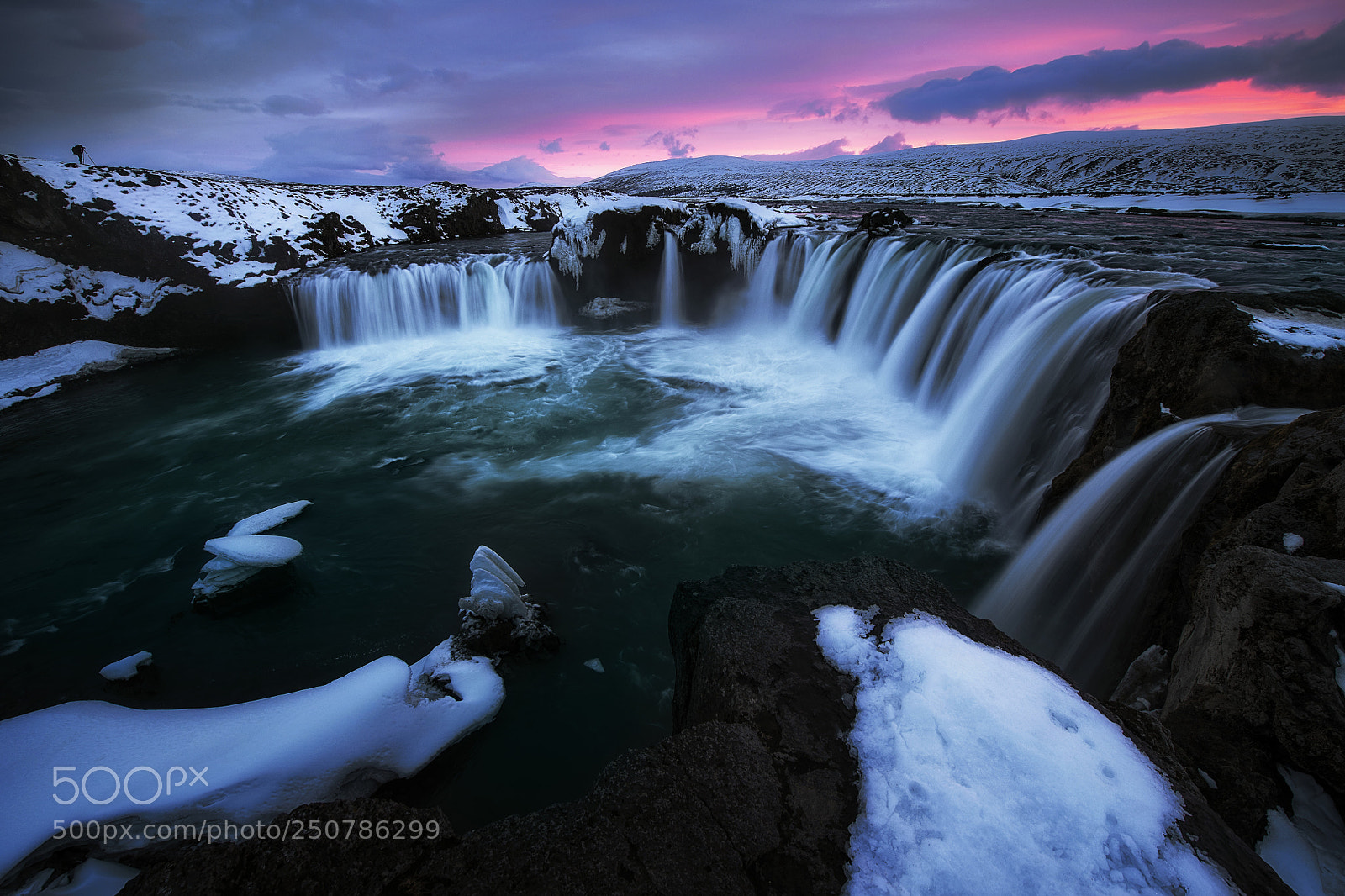Nikon D850 sample photo. Go afoss in evening photography