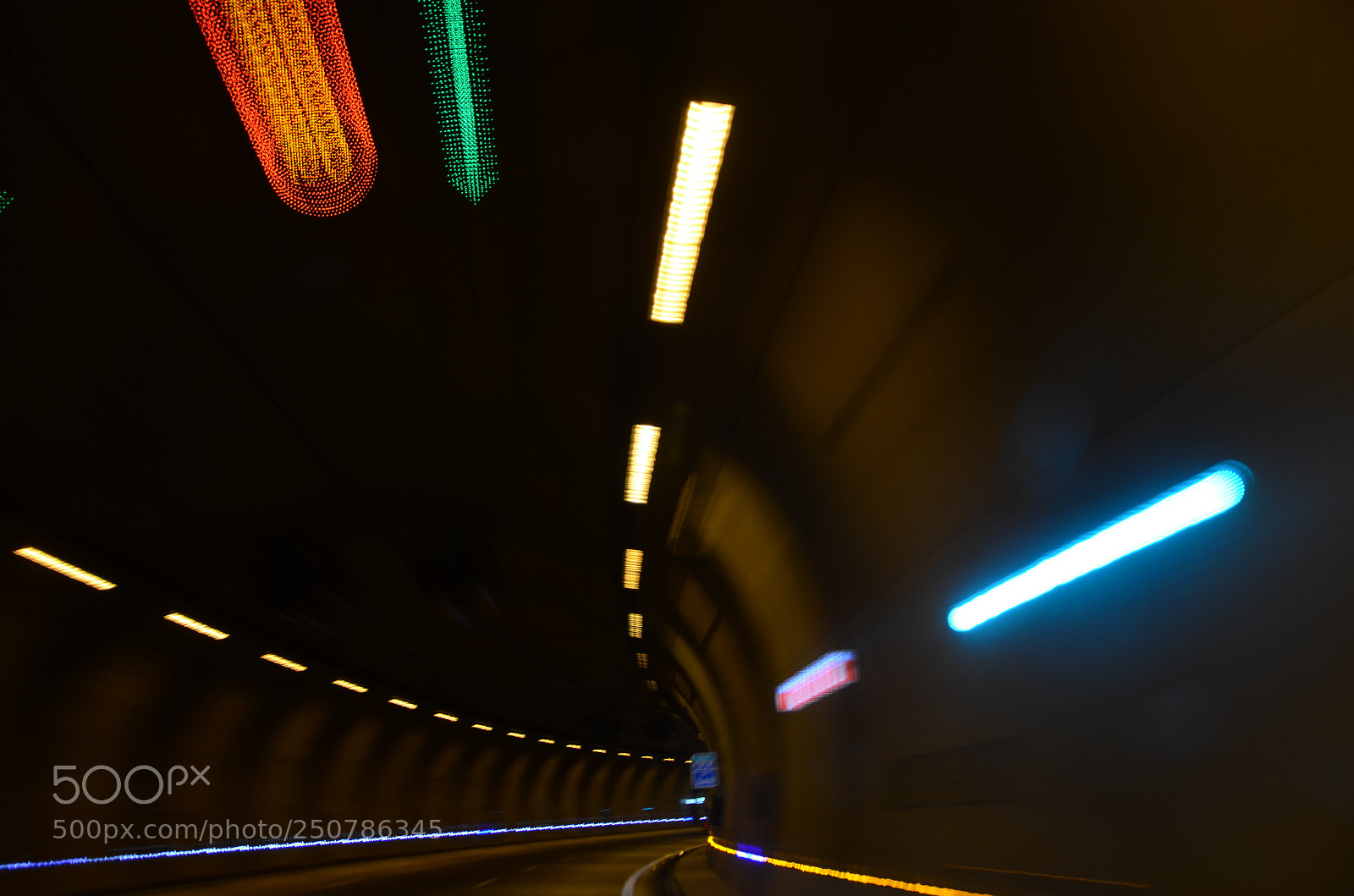 Nikon D7000 sample photo. Fast tunnel photography