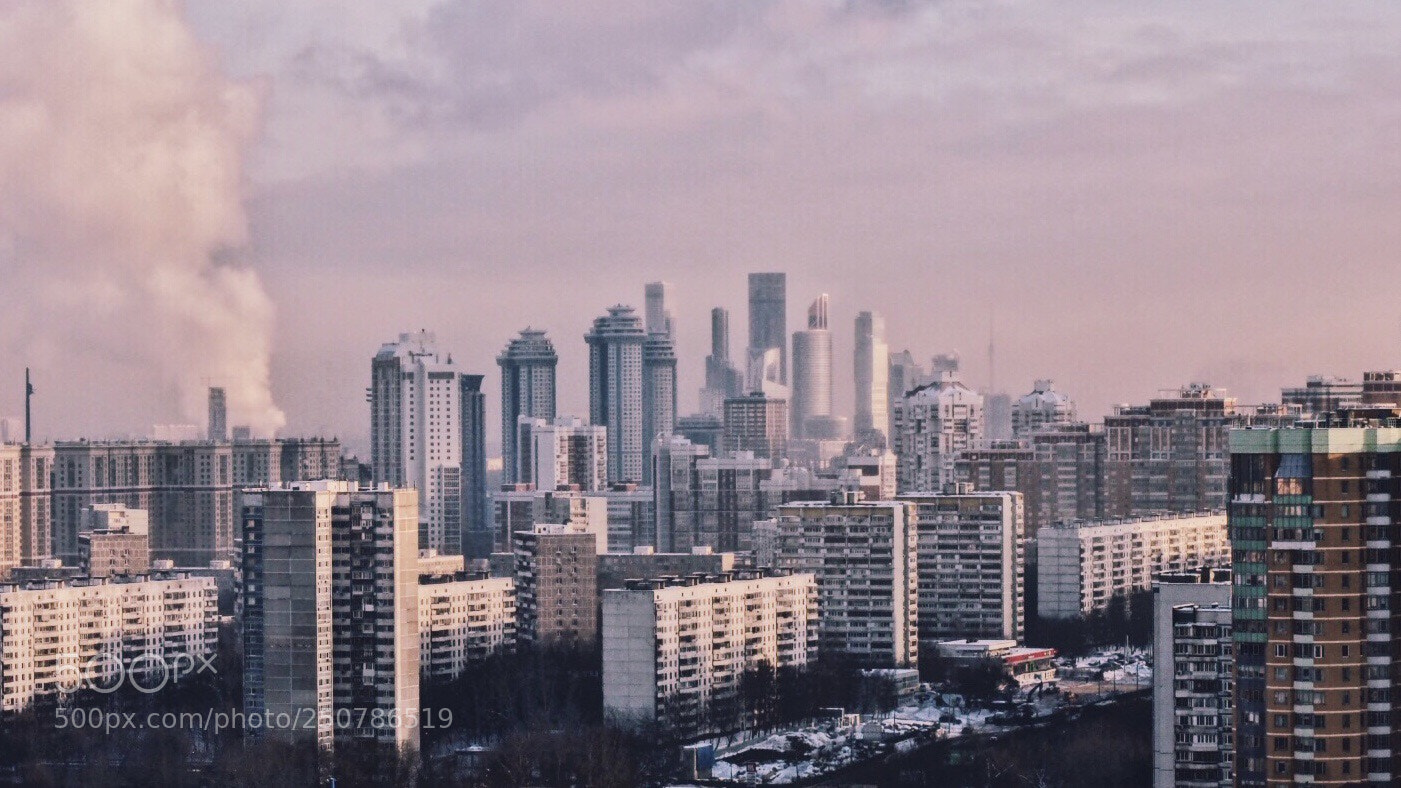 Olympus OM-D E-M1 sample photo. Moscow city skyline photography