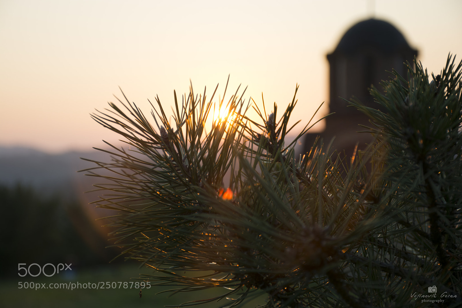 Nikon D7100 sample photo. Church in sunset photography