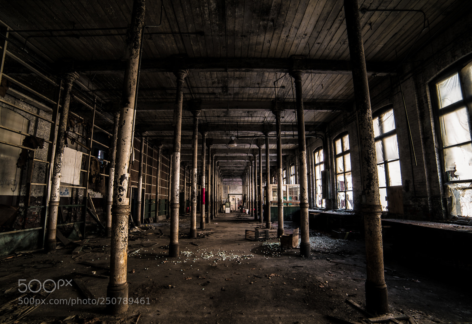 Nikon D750 sample photo. The abandoned lace mill . photography