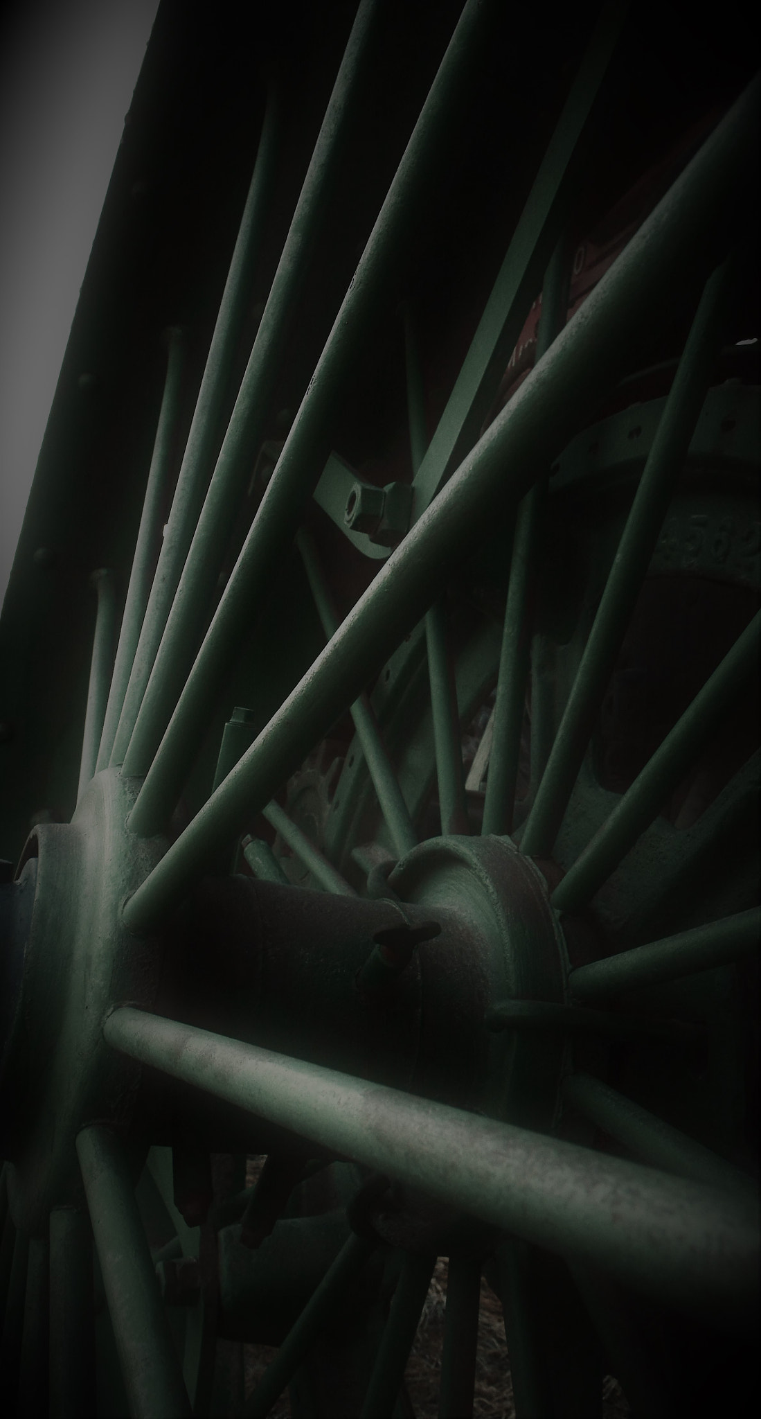Nikon D7100 sample photo. Steel wheel photography