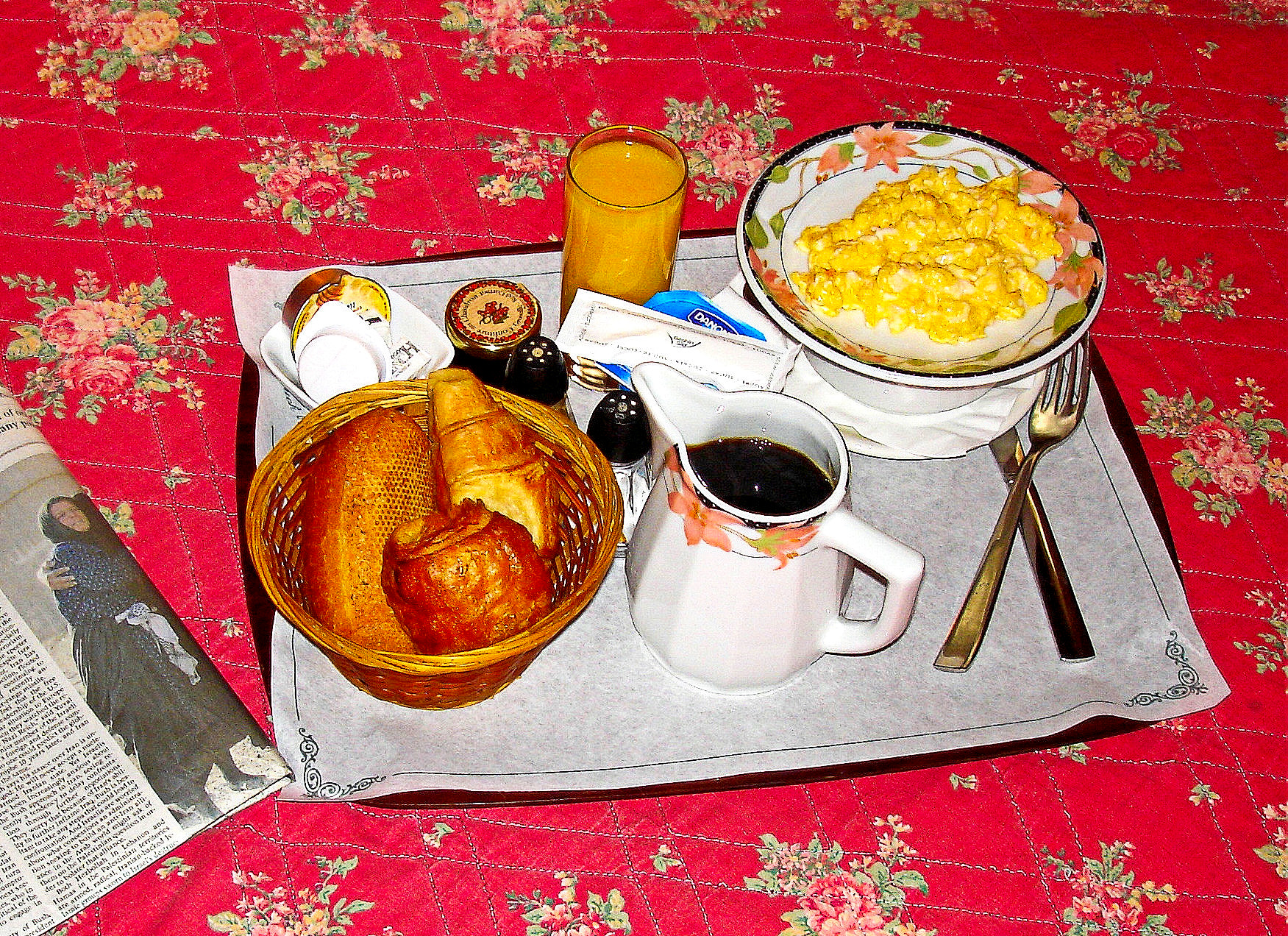 Sony DSC-W1 sample photo. Le petit déjeuner photography