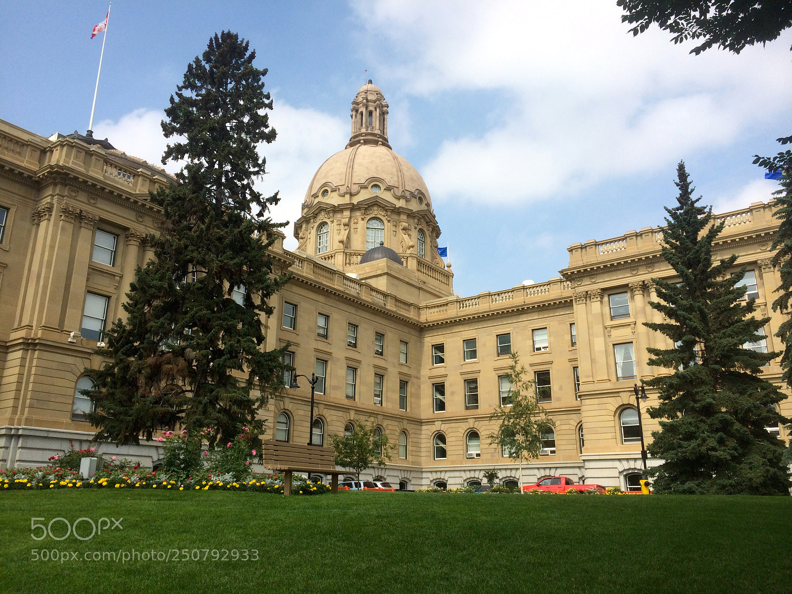 Apple iPhone 5s sample photo. Alberta legislature photography