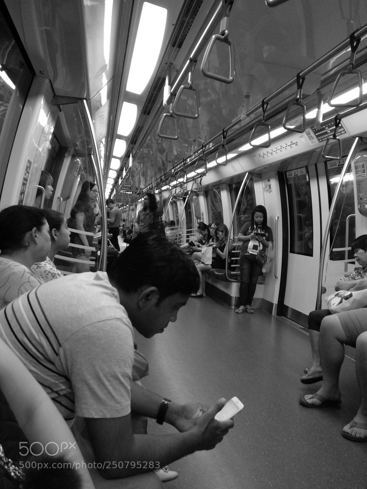 Xiaomi Mi A1 sample photo. Empty mrt photography