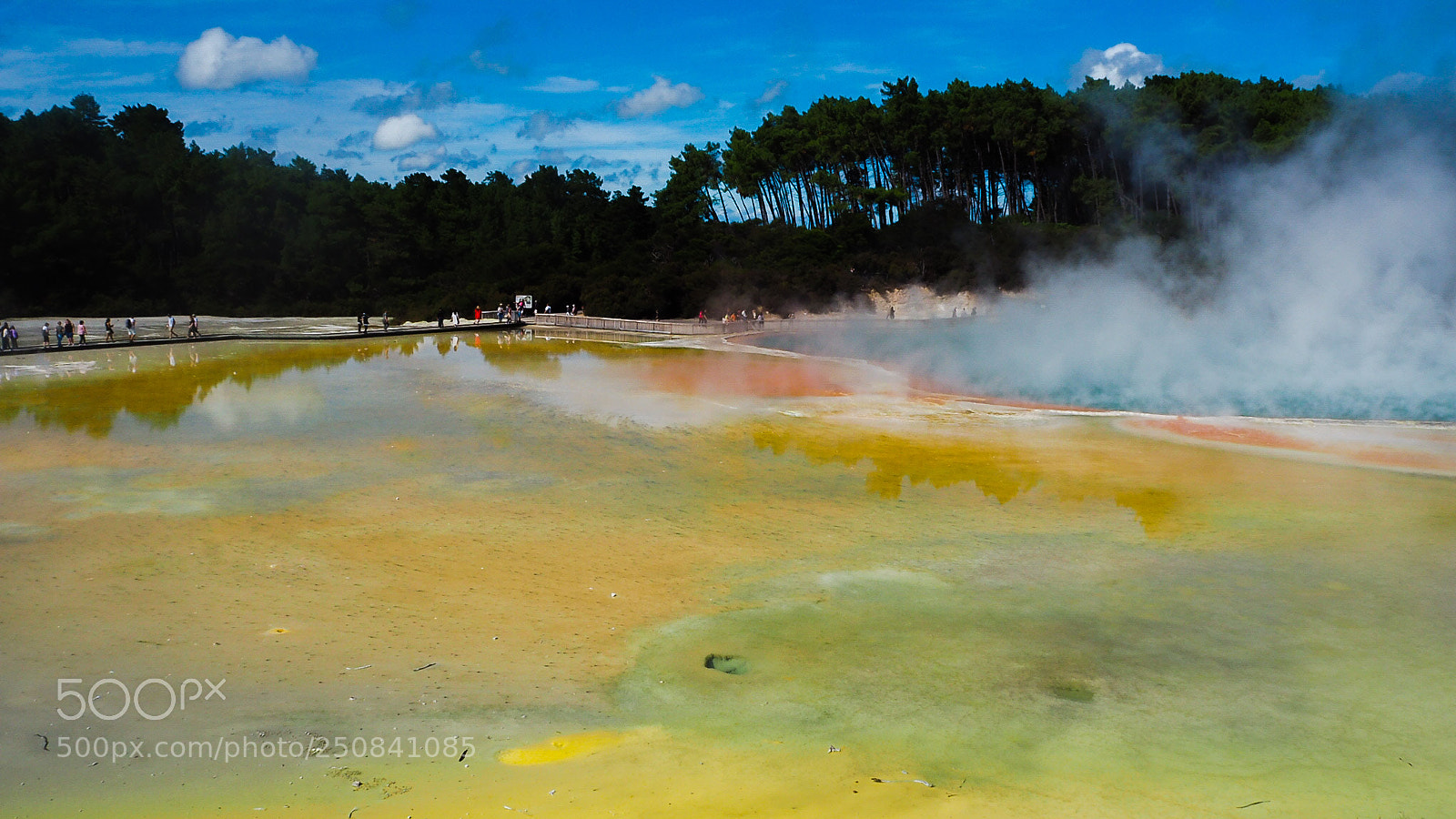 Olympus OM-D E-M10 II sample photo. Wai-o-tapu photography