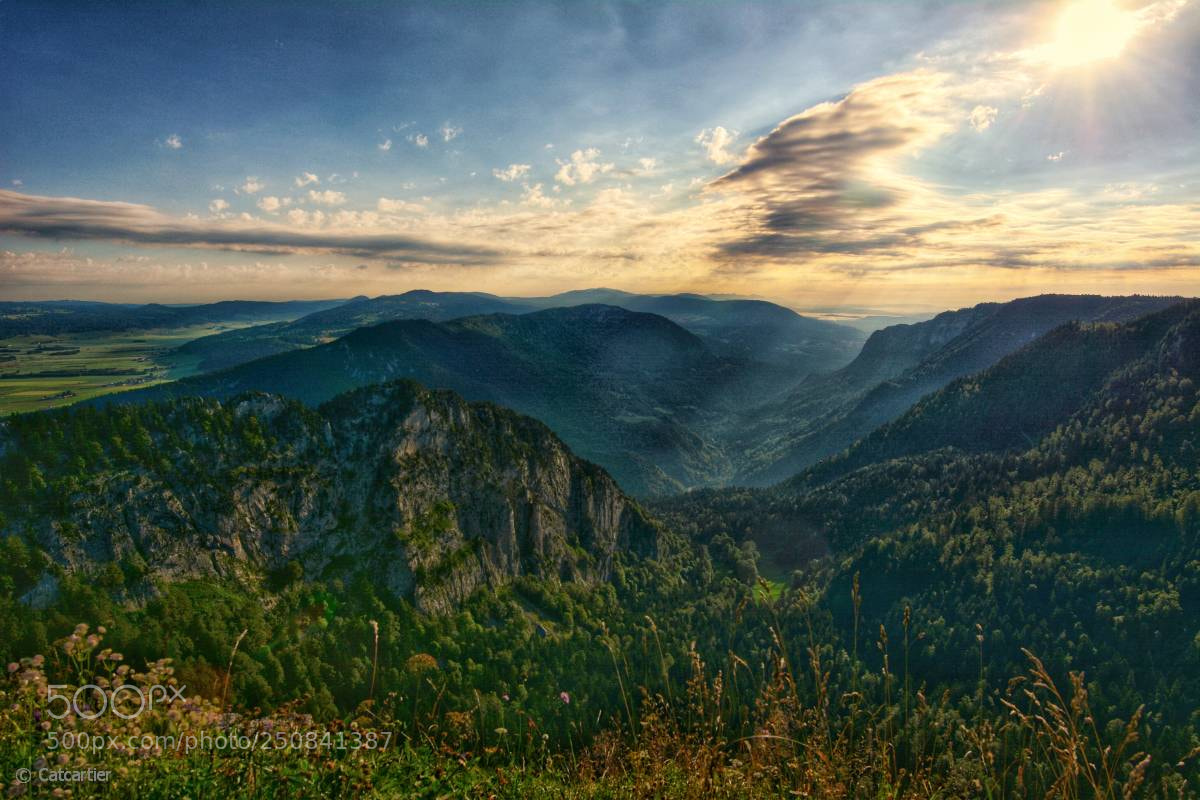 Nikon D7100 sample photo. Du haut du creux photography
