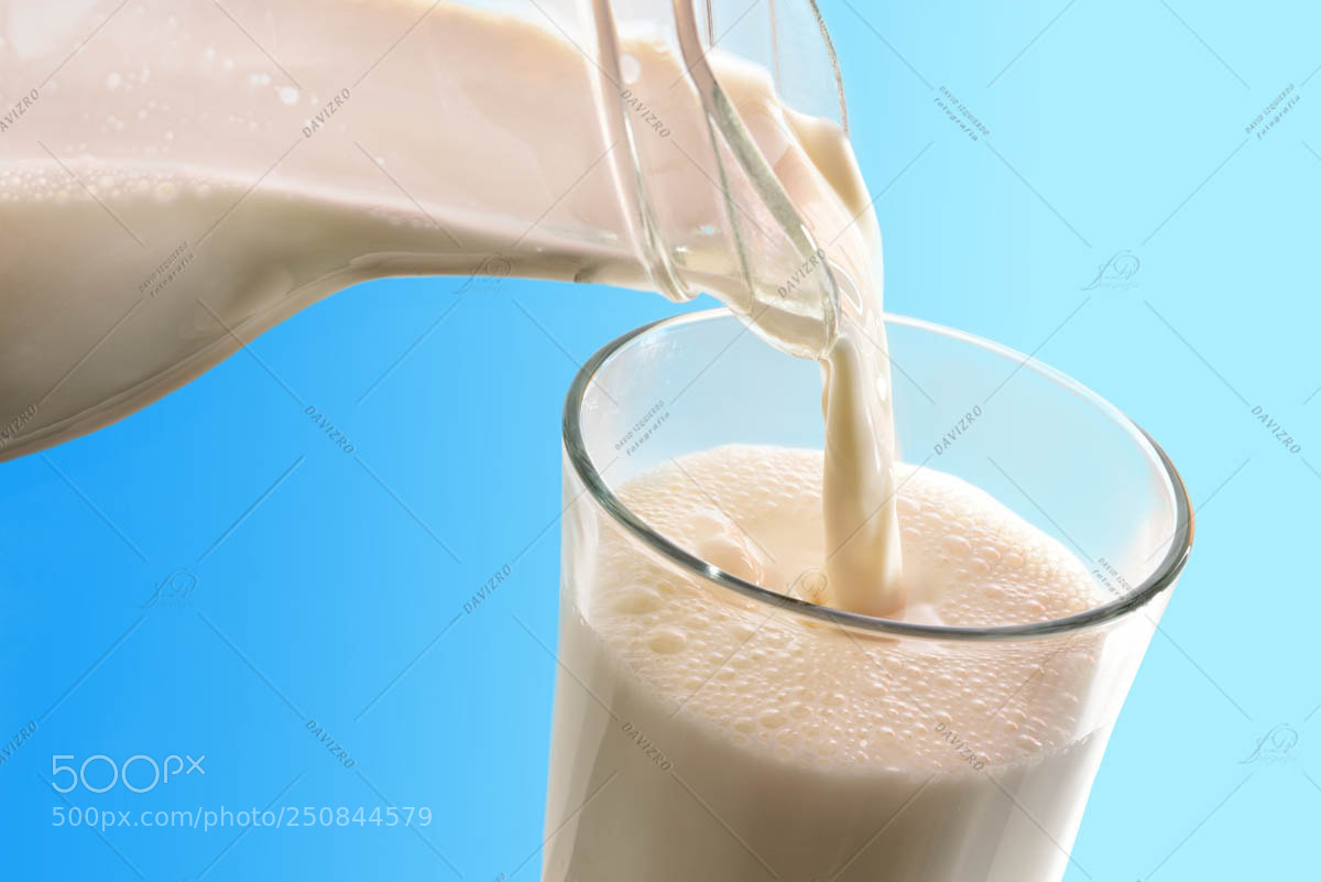 Nikon D810 sample photo. Filling glass of milk photography