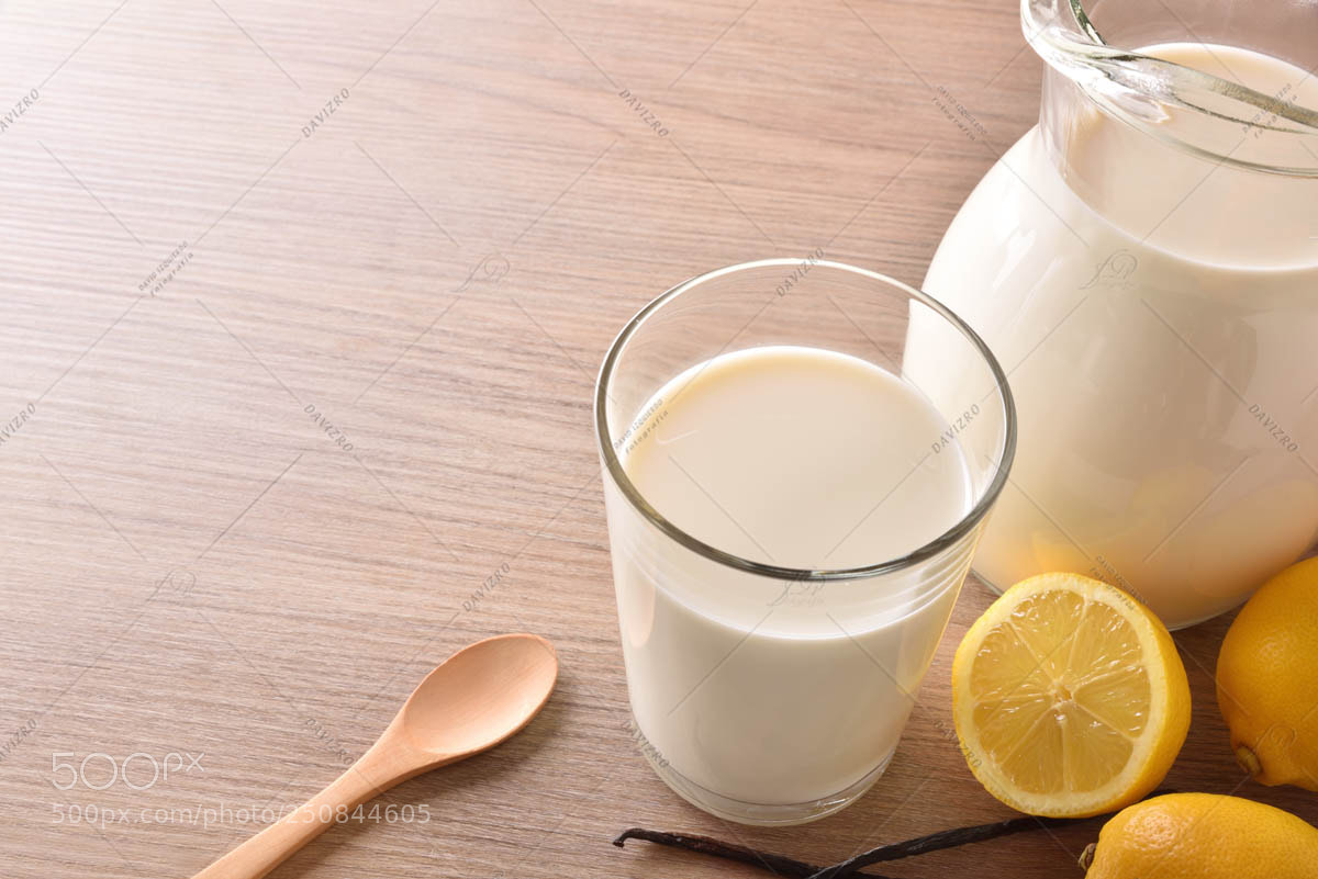 Nikon D810 sample photo. Glass of milk on photography