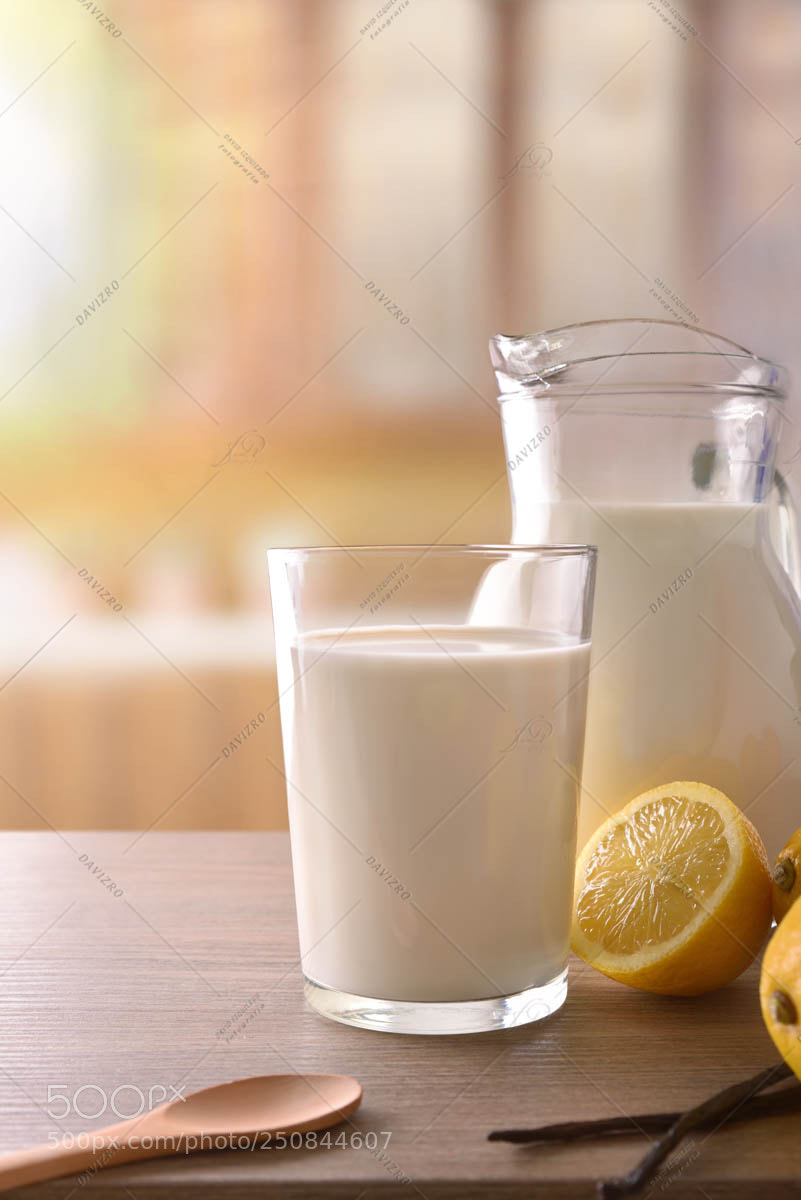 Nikon D810 sample photo. Glass of milk on photography