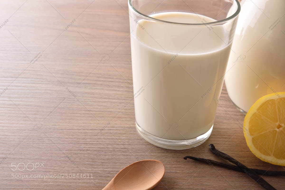 Nikon D810 sample photo. Glass of milk on photography