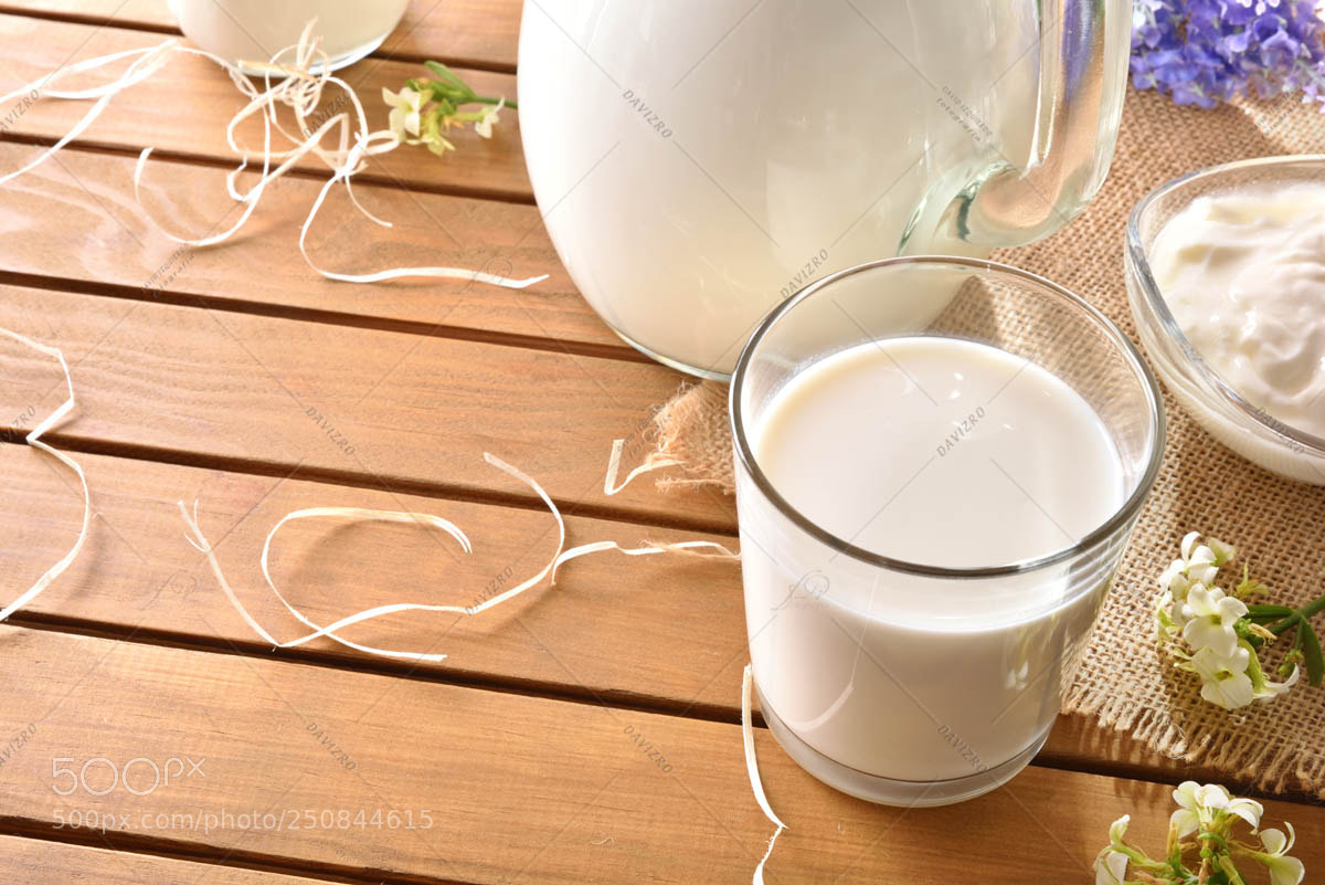 Nikon D810 sample photo. Glass of milk on photography
