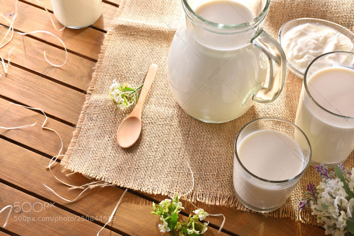 Nikon D810 sample photo. Glass of milk on photography