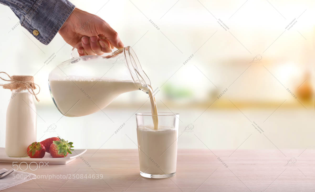 Nikon D810 sample photo. Serving breakfast milk with photography