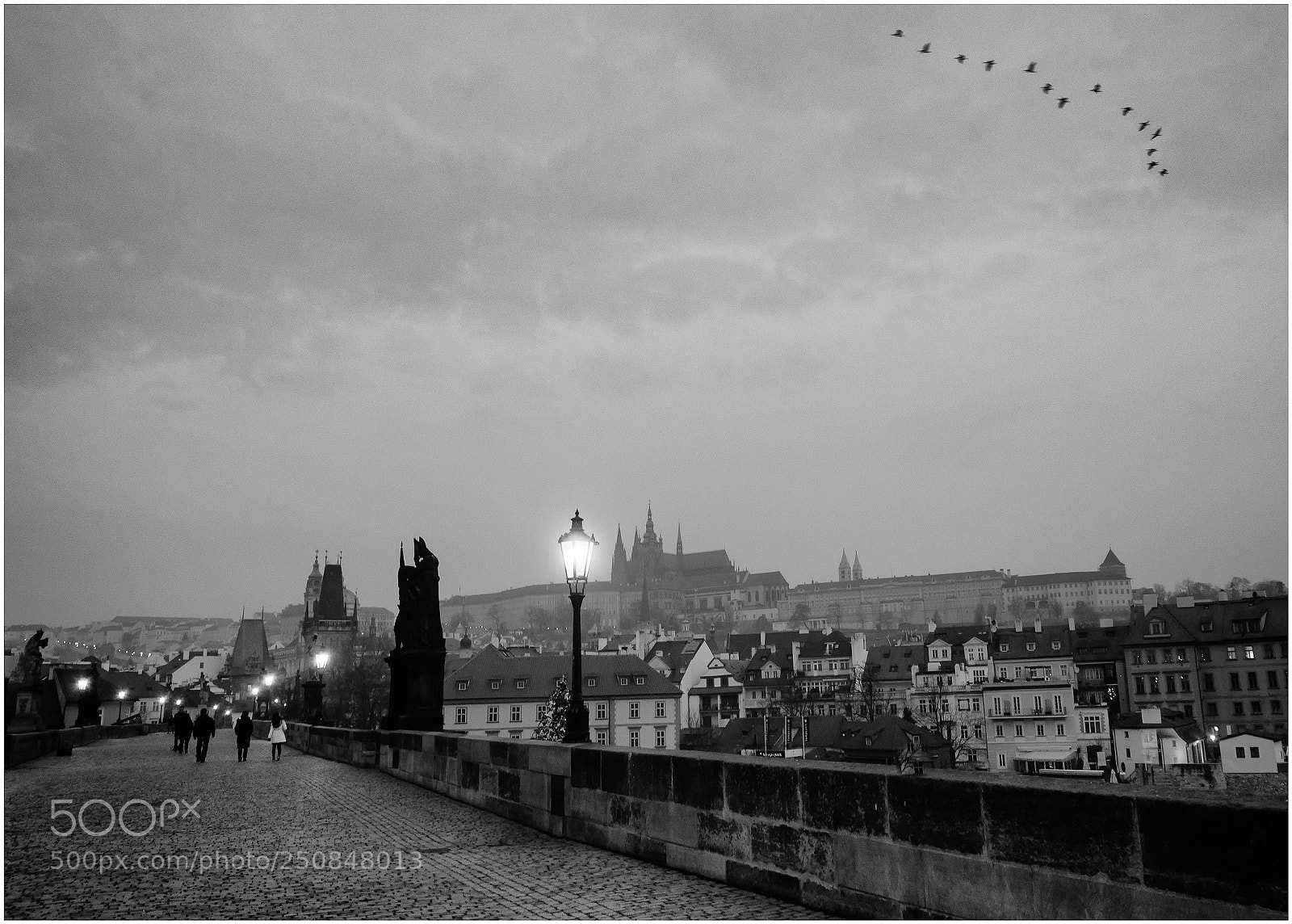 Olympus PEN-F sample photo. Early morning in prague photography