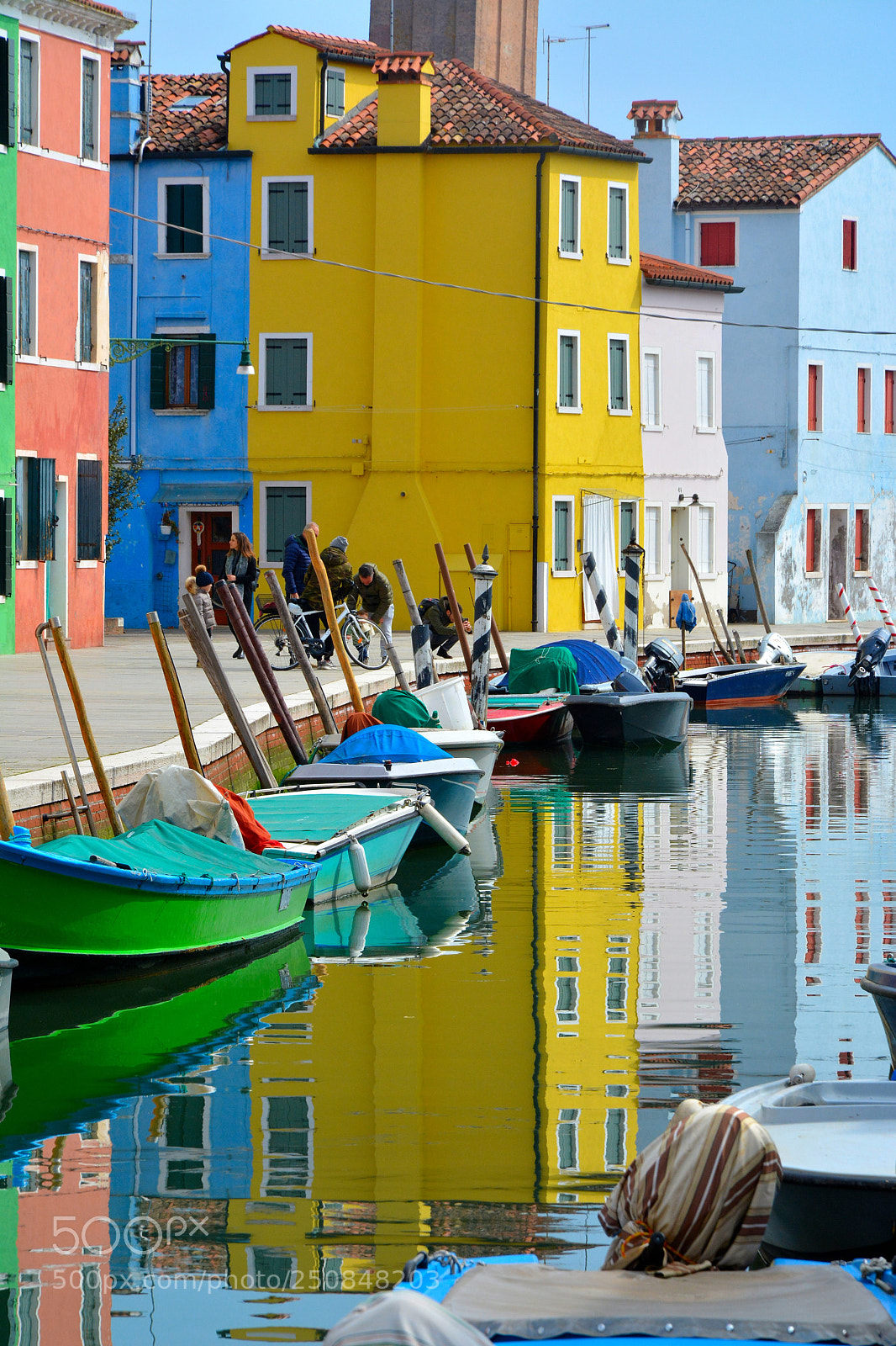 Nikon D7100 sample photo. Burano colors photography