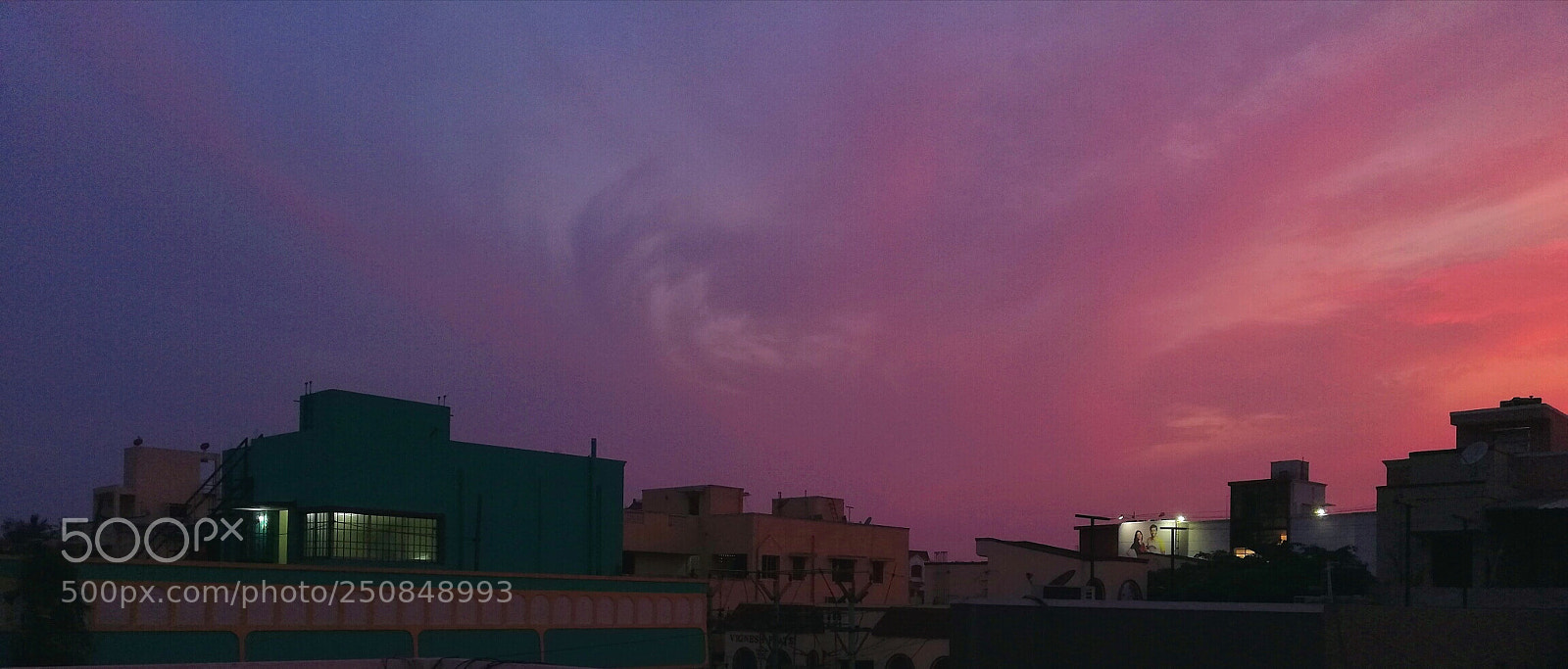 HUAWEI nova 2i sample photo. Chekka chivantha vaanam... ? photography