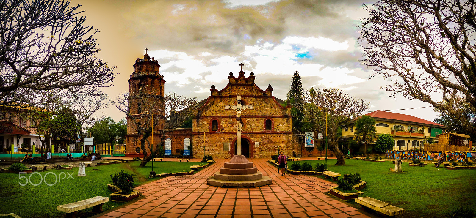 Lenovo VIBE X3 LITE sample photo. Afternoon in bayombong, saint dominic cathedral photography