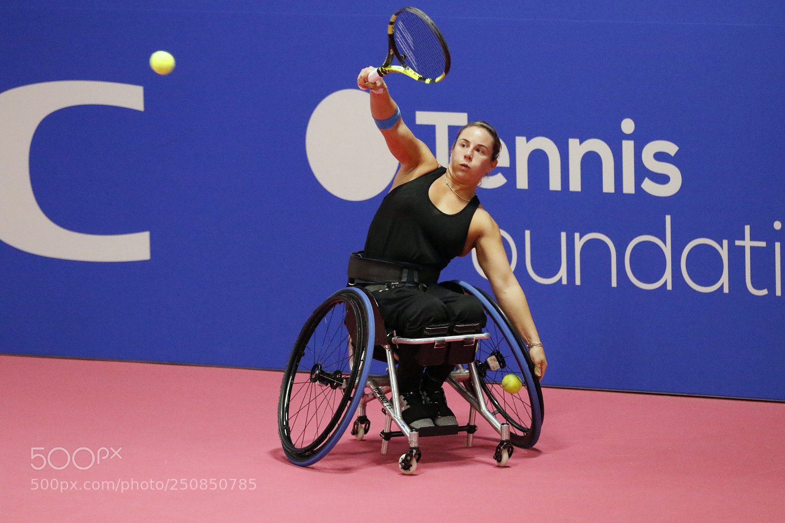 Canon EOS 7D Mark II sample photo. Wheelchair tennis photography