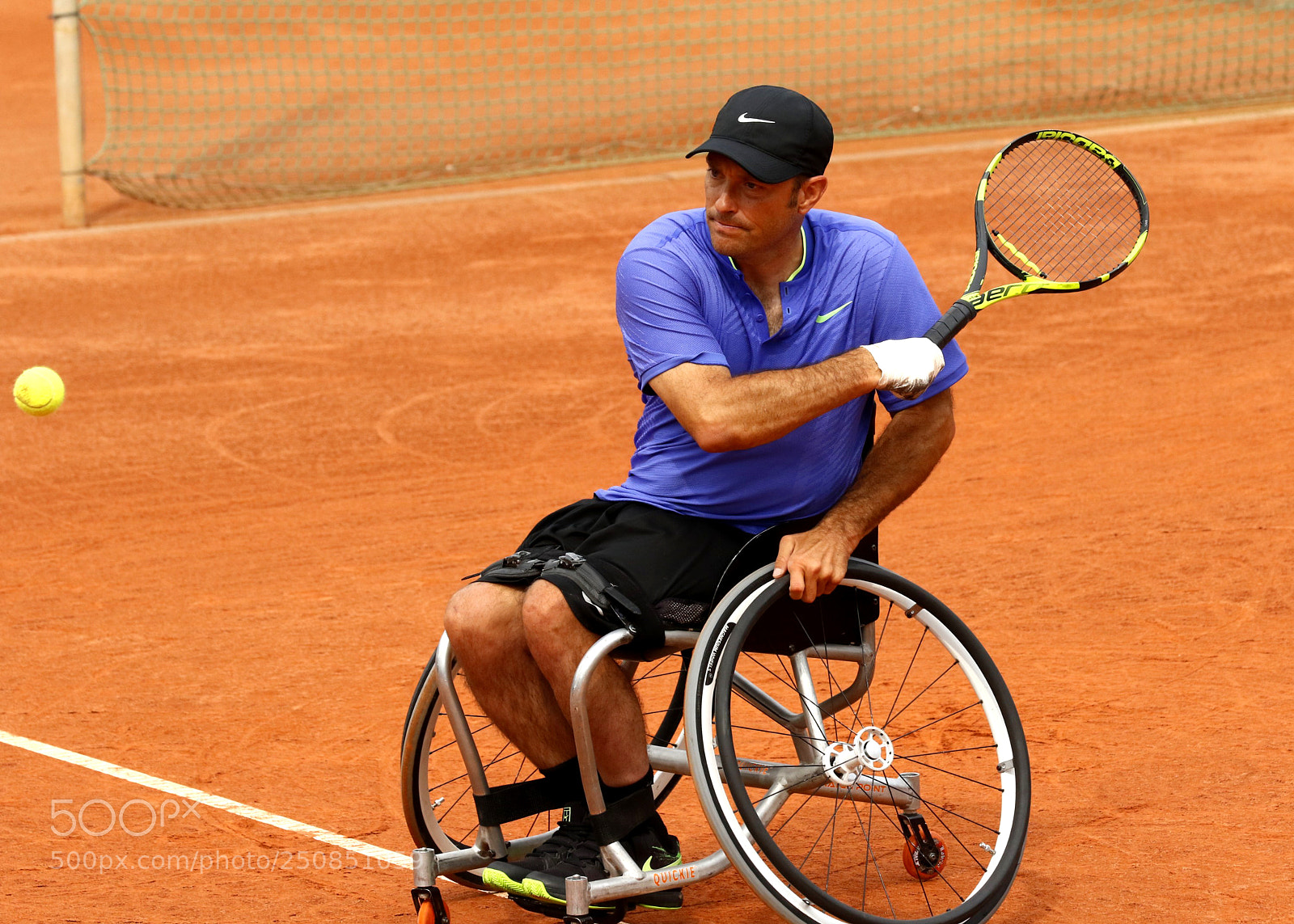Canon EOS 7D Mark II sample photo. Wheelchair tennis photography