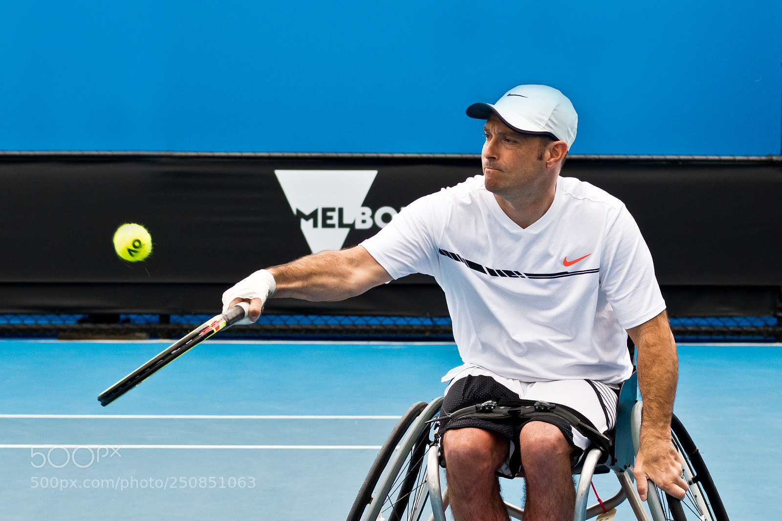 Canon EOS 7D Mark II sample photo. Wheelchair tennis photography