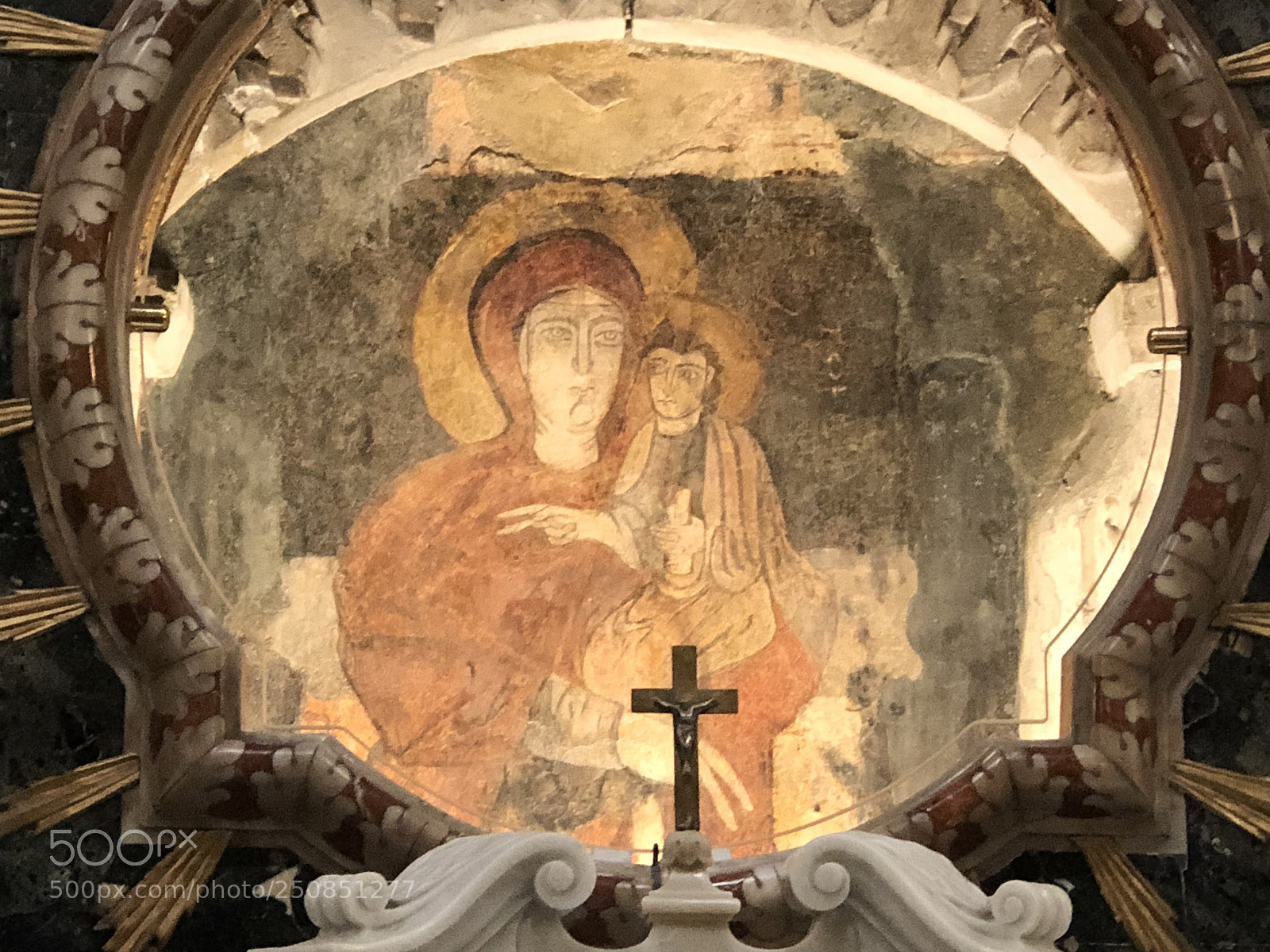 Apple iPhone 8 Plus sample photo. Byzantine icon: magical calabria. photography