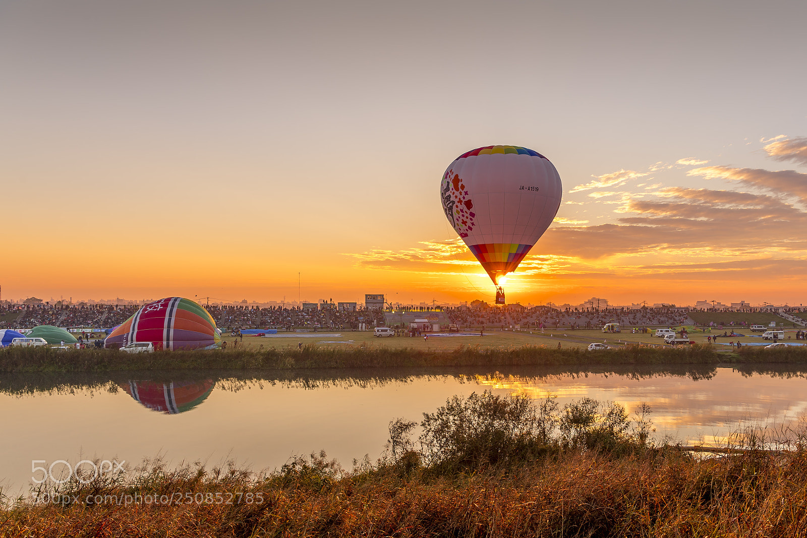 Nikon D5 sample photo. Saga air ballon festival photography