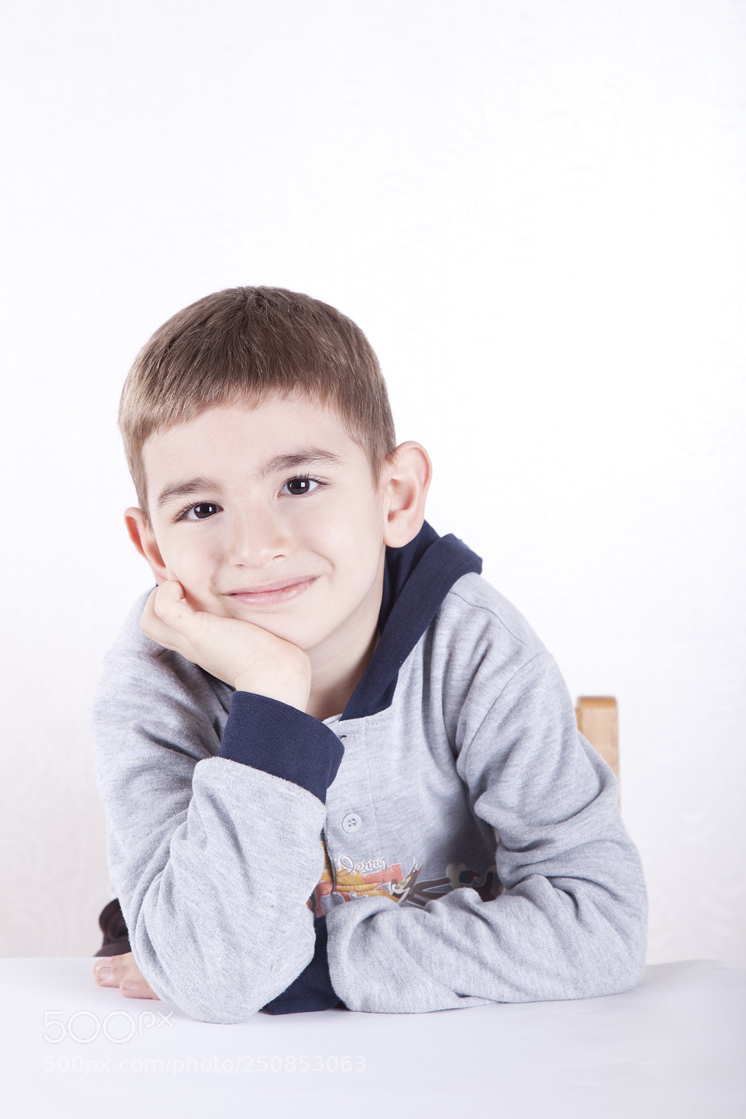 Canon EOS 5D Mark II sample photo. Elementary student portrait photography