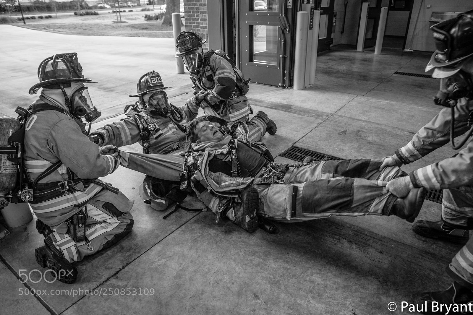 Canon EOS 5D Mark II sample photo. Firefighter photography
