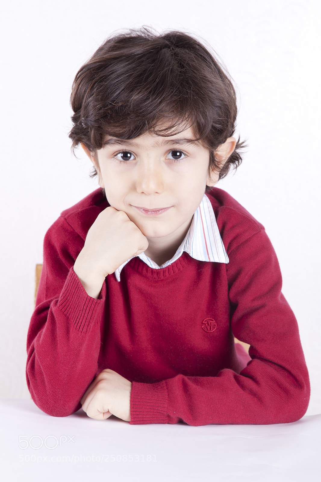 Canon EOS 5D Mark II sample photo. Elementary student portrait photography