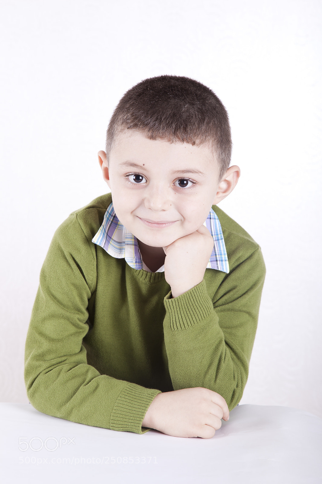 Canon EOS 5D Mark II sample photo. Elementary student portrait photography