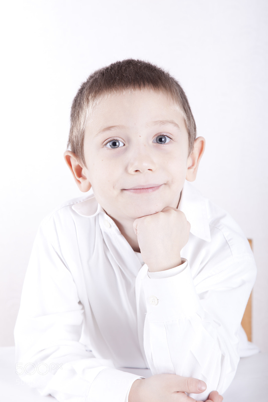 Canon EOS 5D Mark II sample photo. Elementary student portrait photography
