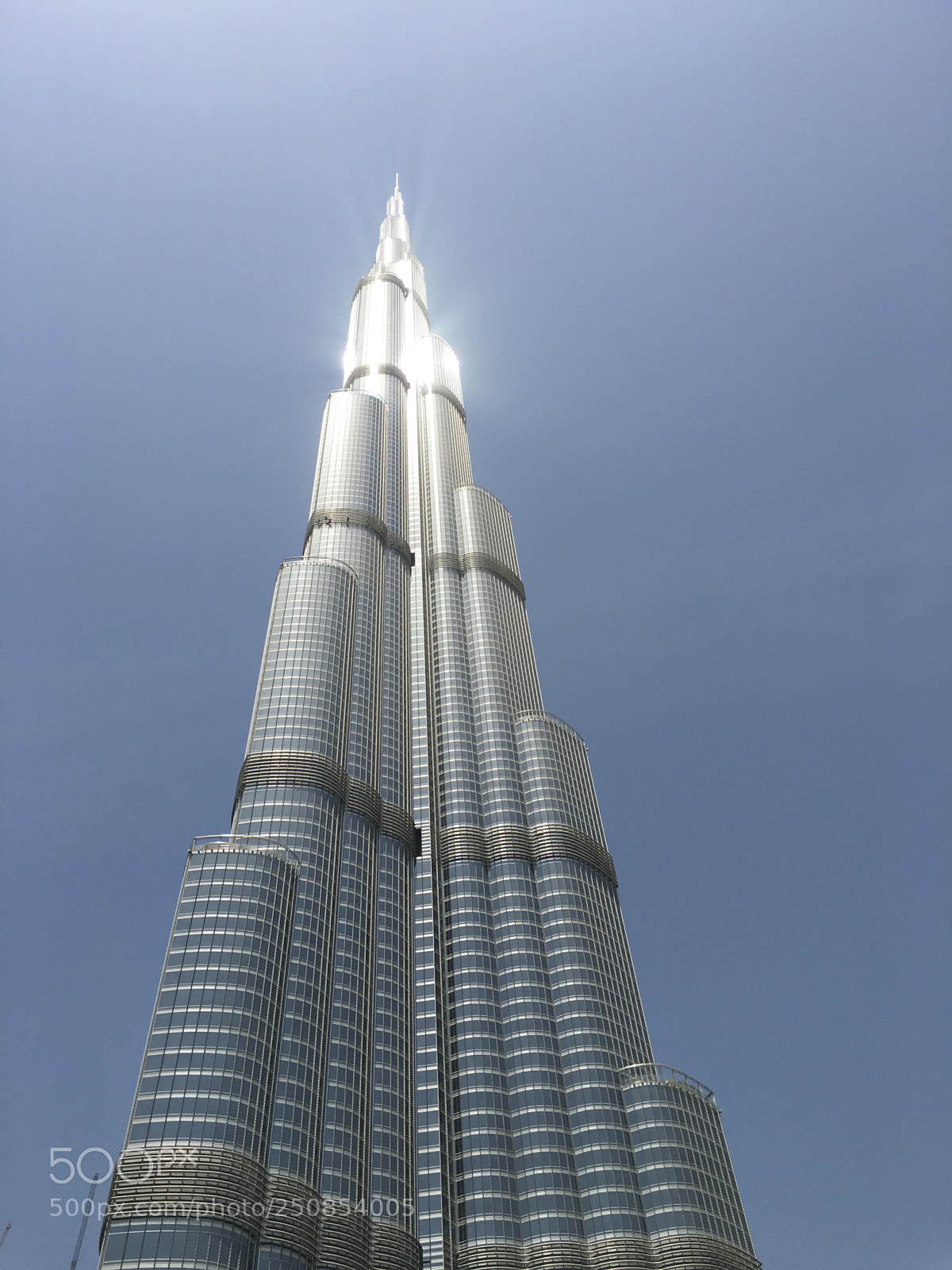 Apple iPhone 6s Plus sample photo. Khalifa tower photography