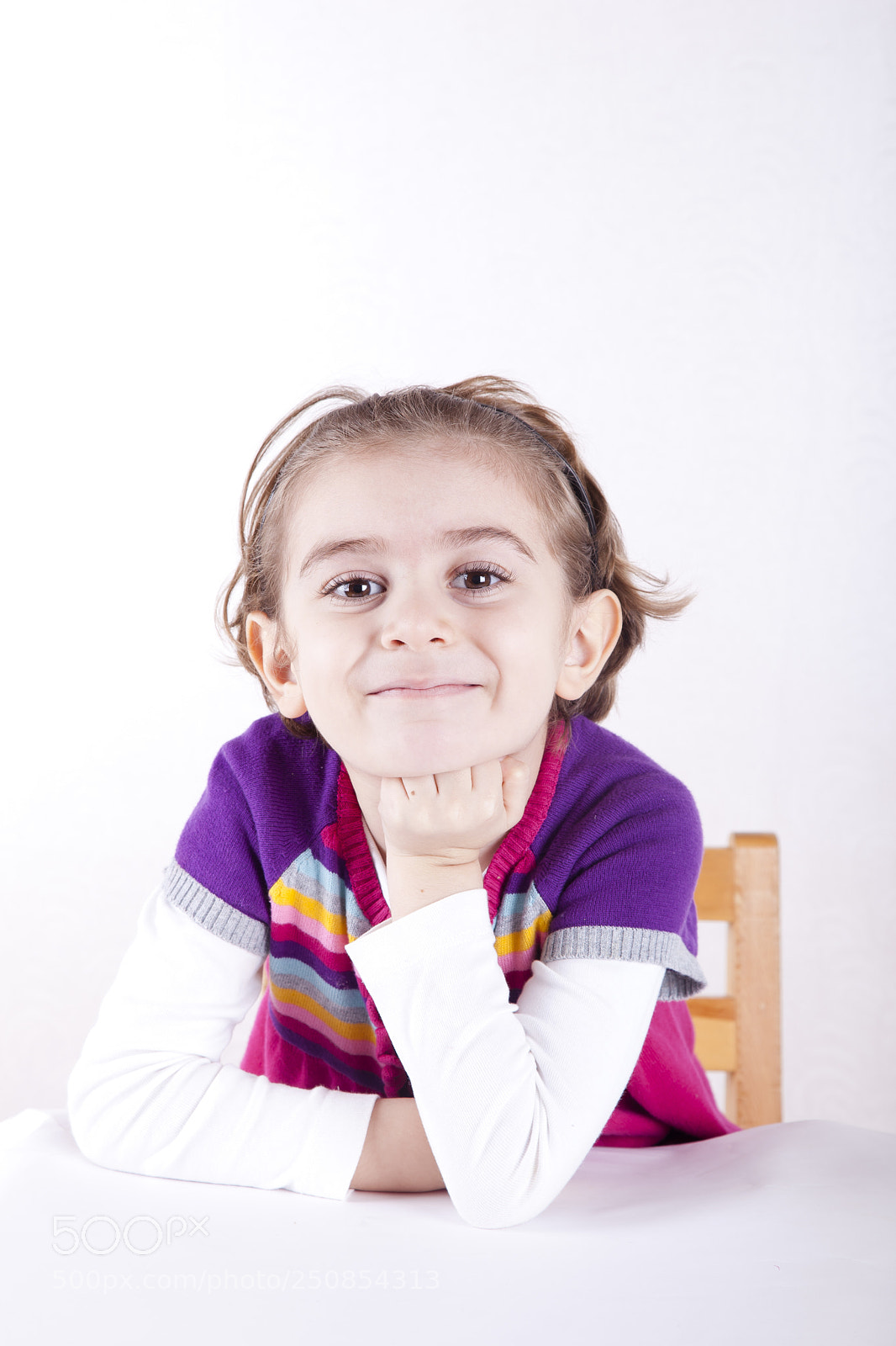 Canon EOS 5D Mark II sample photo. Elementary student portrait photography