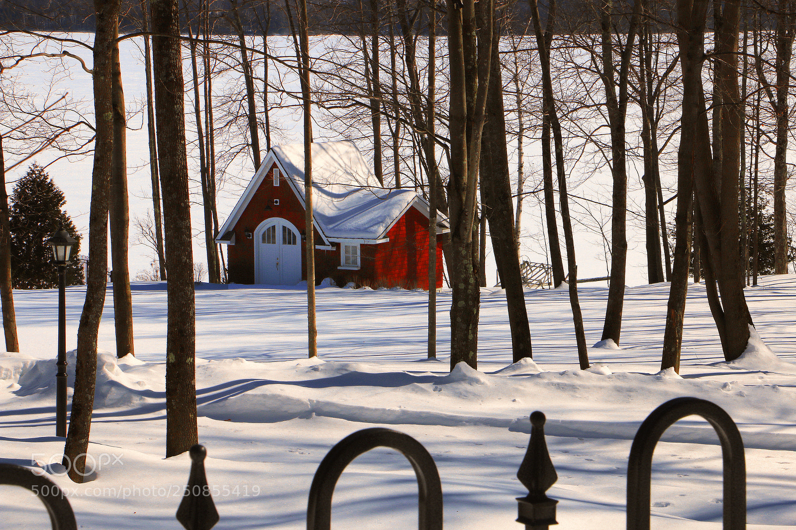 Canon EOS 70D sample photo. Red house photography