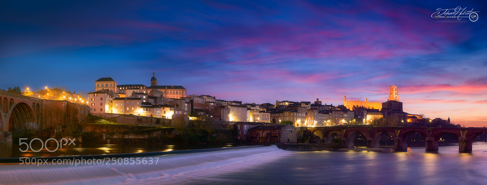 Nikon D800E sample photo. Albi a spring evening photography